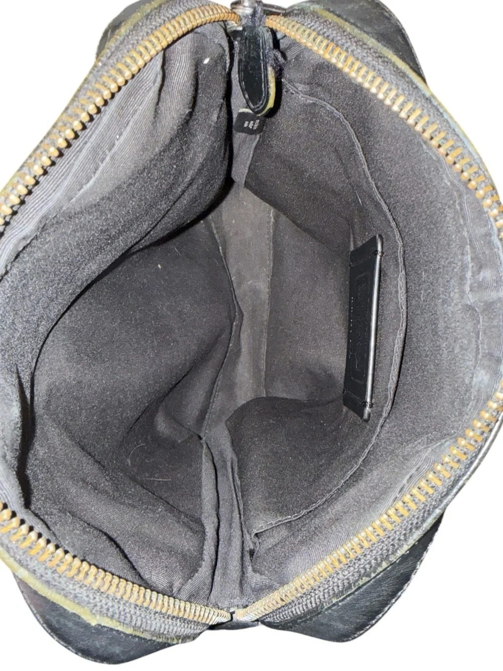 Coach Houston Flight Bag Signature Leather Black Crossbody